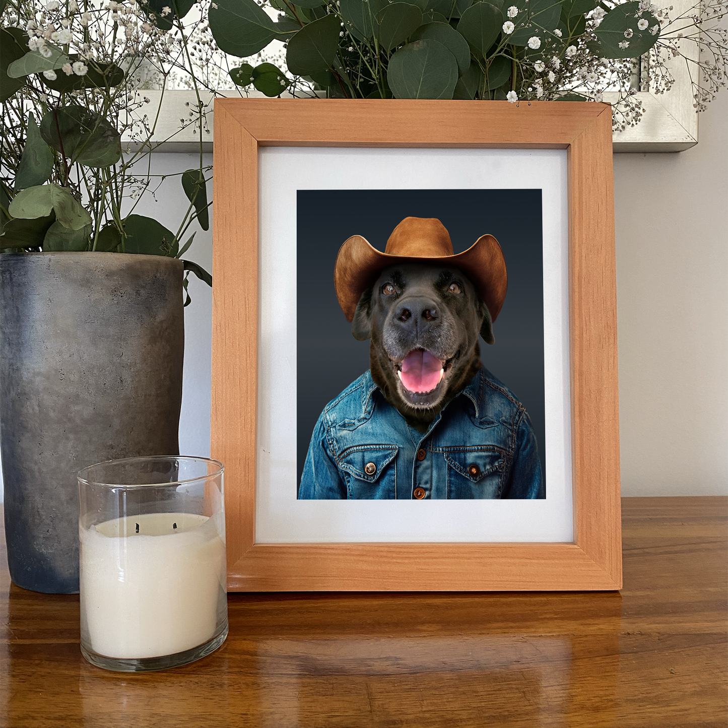 Cool - Marco de Madera