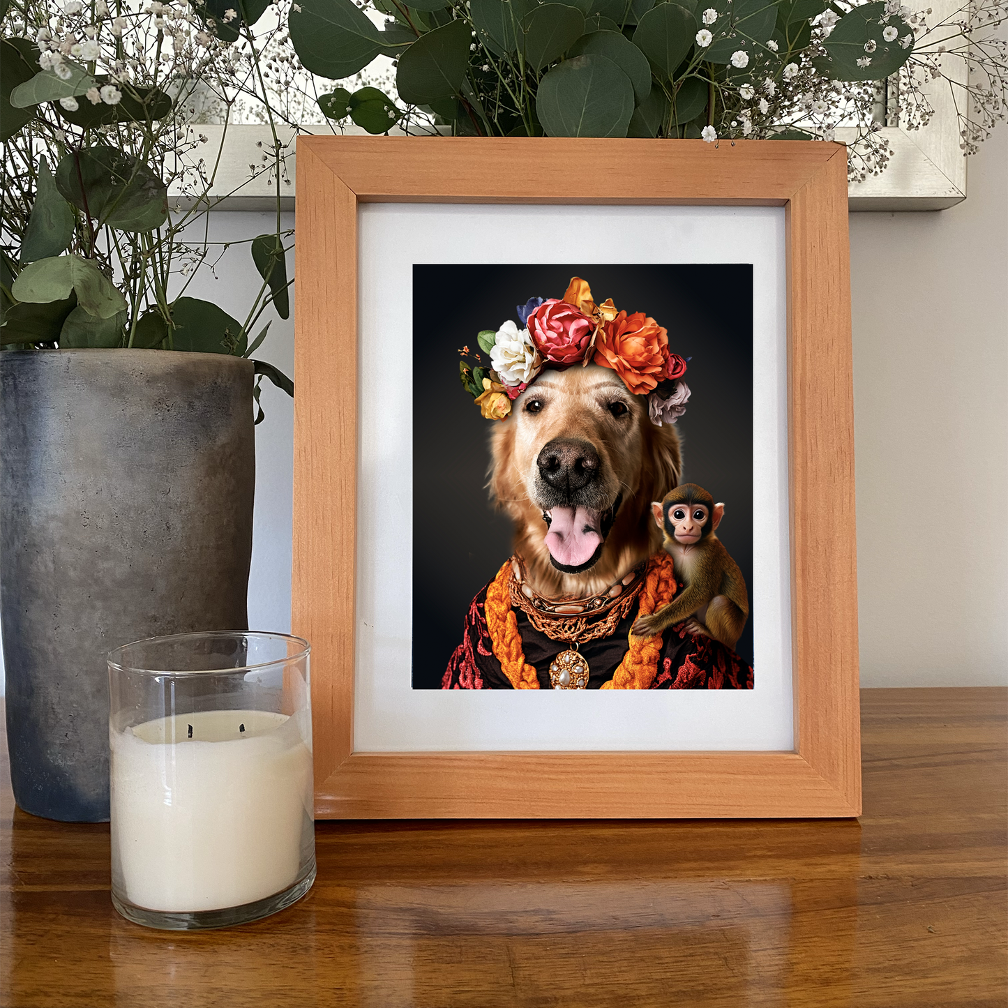 Frida - Marco de Madera