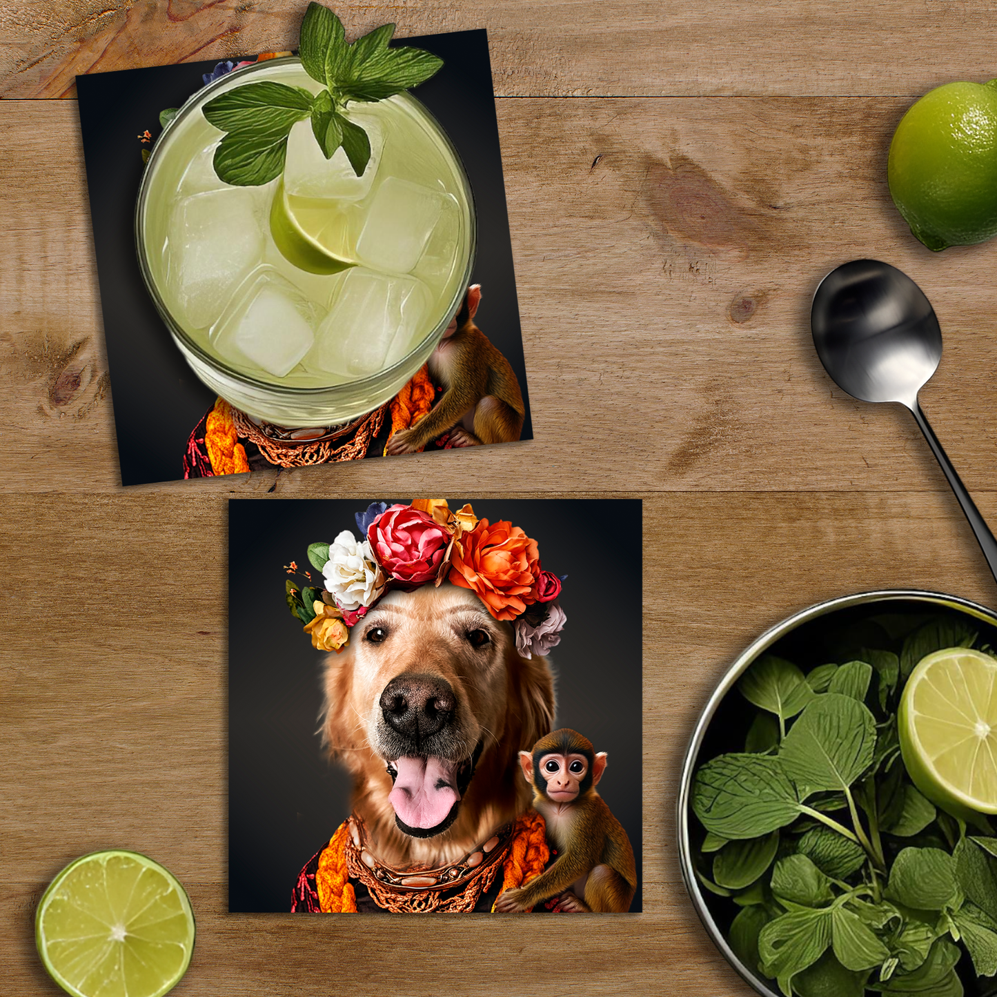 Frida - Set de portavasos