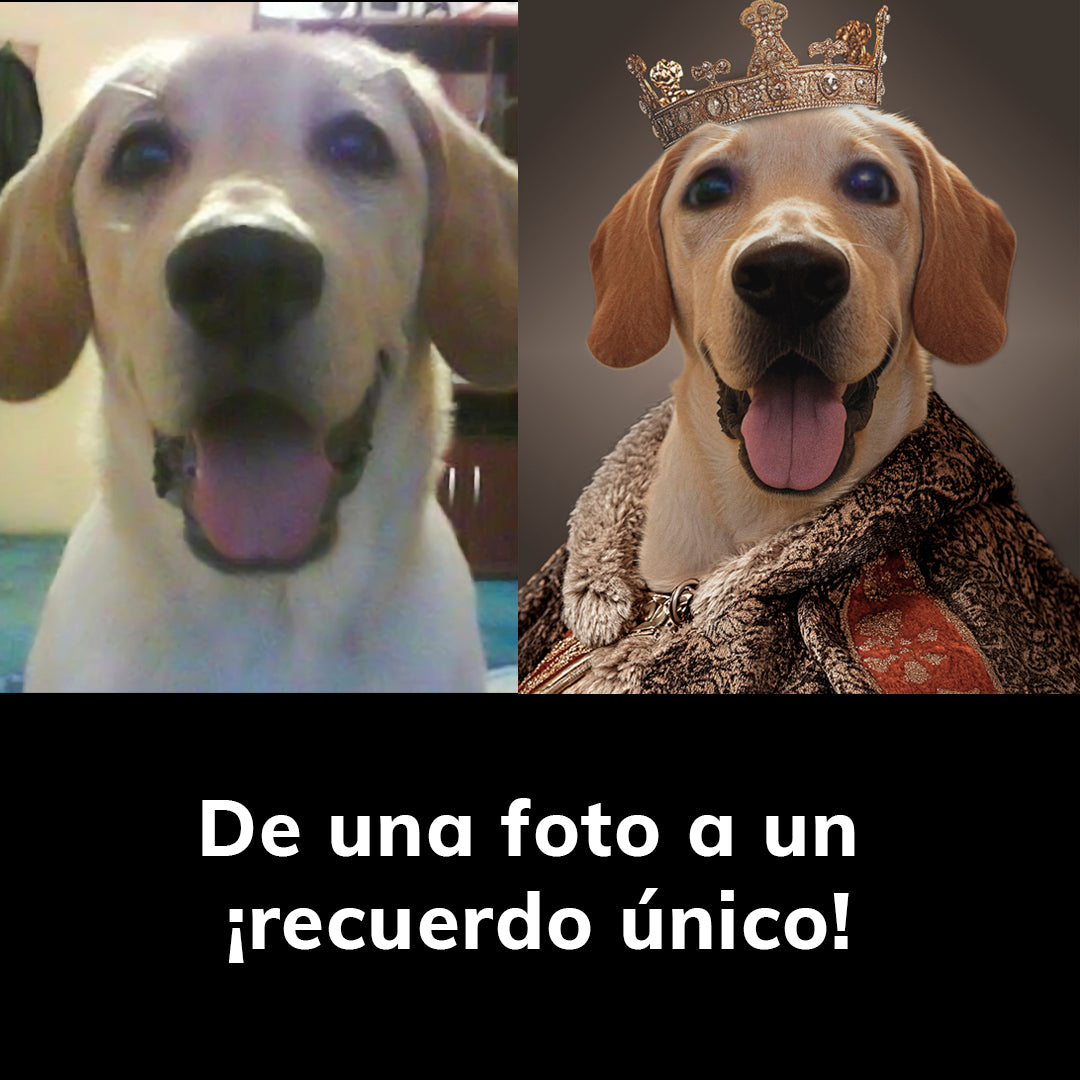 King - Marco de Madera