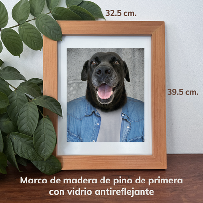 Cool - Marco de Madera