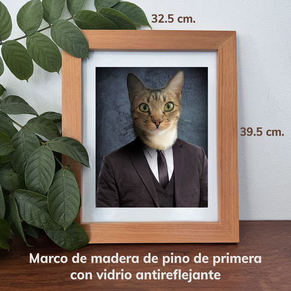 Licenciado - Marco de Madera