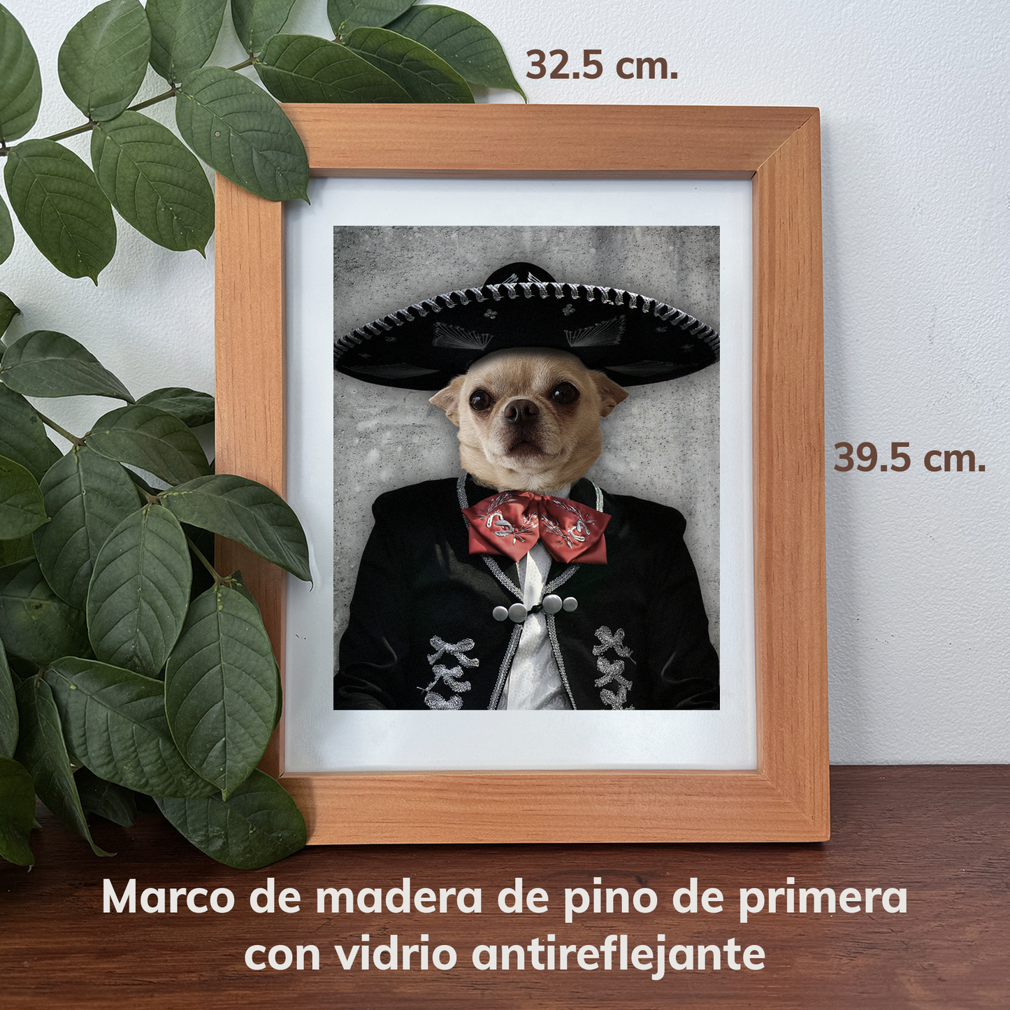 Mariachi Loco - Marco de Madera