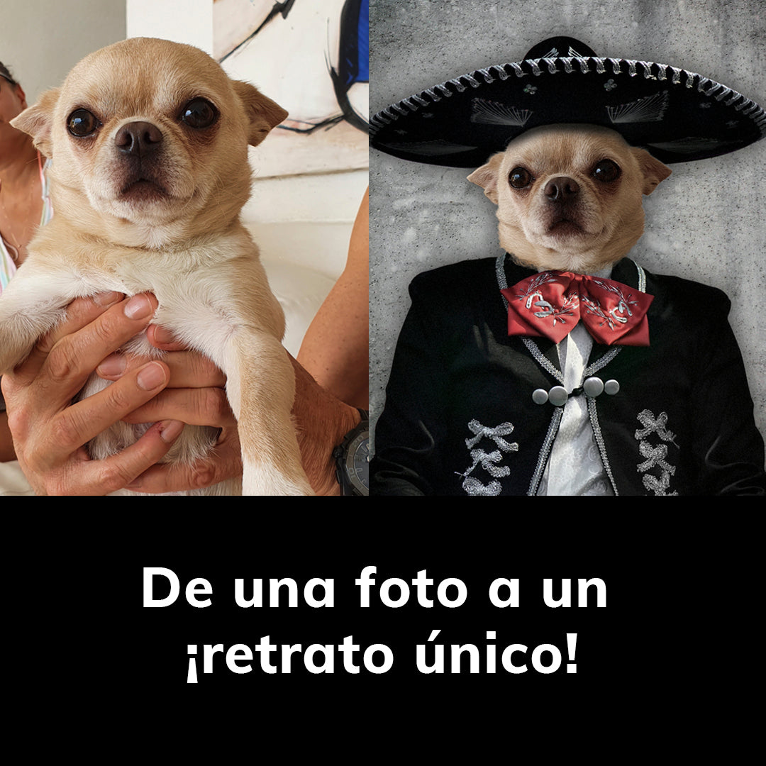 Mariachi Loco - Marco de Madera